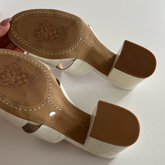 Vince Camuto Leather Jorkita Mules Size 5.5 | NWOB - Picture 7 of 7